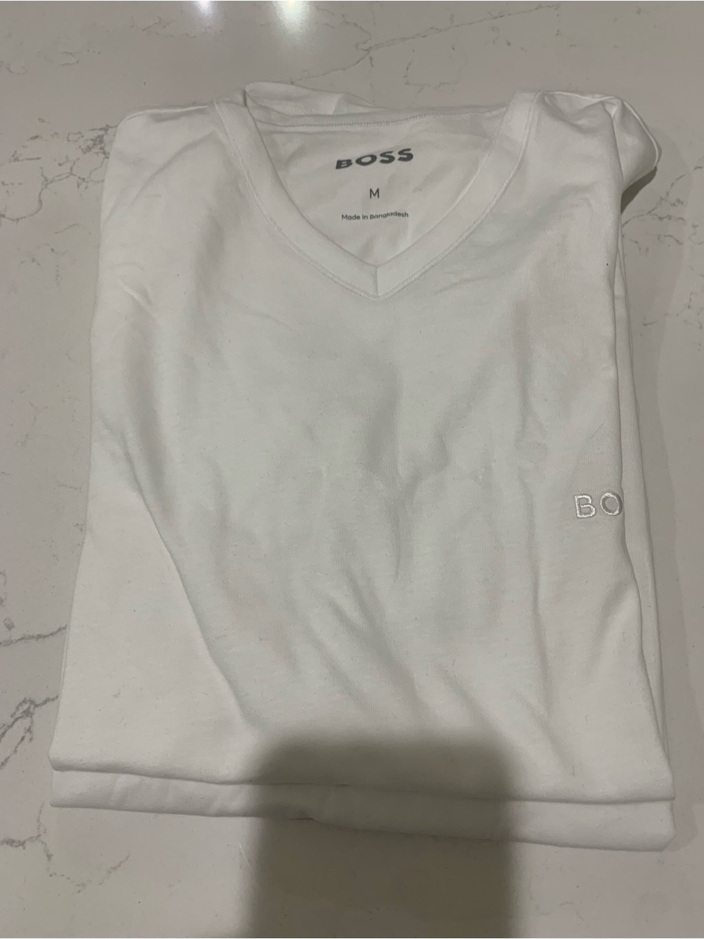 NWT BOSS Men's 2-lot Cotton Crewneck T-Shirts Size M